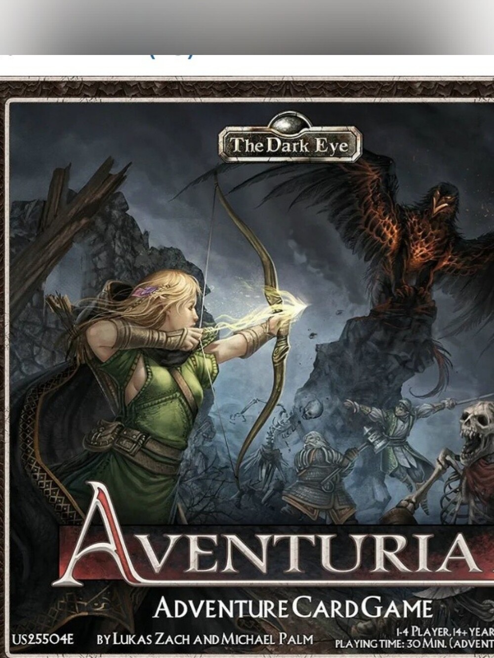 The Dark Eye: Aventuria Adventure Card Game (Book Not Included)
